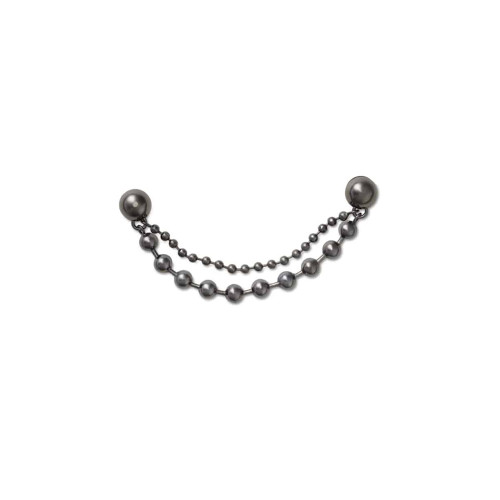 Crocs Jibbitz™Double Black Gem Chain